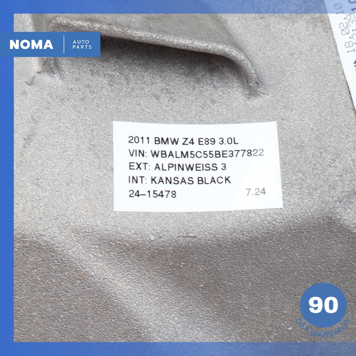 09-11 BMW E89 Z4 sDrive30i Automatic Transmission Assembly ZF 6HP