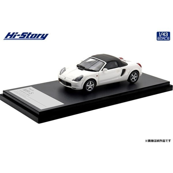 エブロ トヨタ MR-S ホワイト レッドシート 1/43ミニカー EBBRO 1/43 トヨタ MR-S ホワイト エブロ ◇3115/登呂店