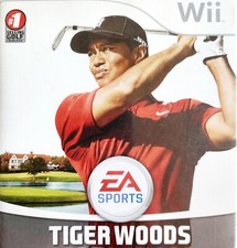 Tiger Woods PGA Tour 2008 Wii Video Game With Manual Nintendo E31