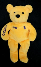 Vintage KOBE BRYANT 8 LAKERS Salvino's B-Ball Bammers PROMO BEANIE 3-STAR BEAR