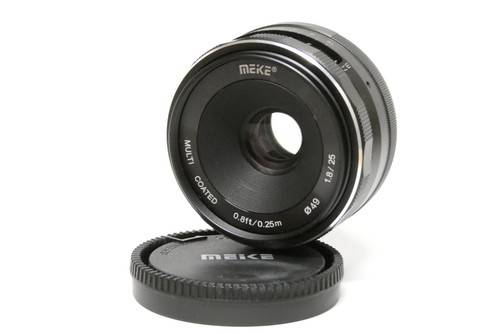 Objetivo Meike 1,8 / 25 mm para Fujifilm X-Mount usado en embalaje original - Imagen 2 de 12