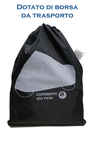 Telo Coprimoto Antipioggia In Tessuto peva 45g Taglia XL: 140x240cm Moto Bici - Afbeelding 6 van 6