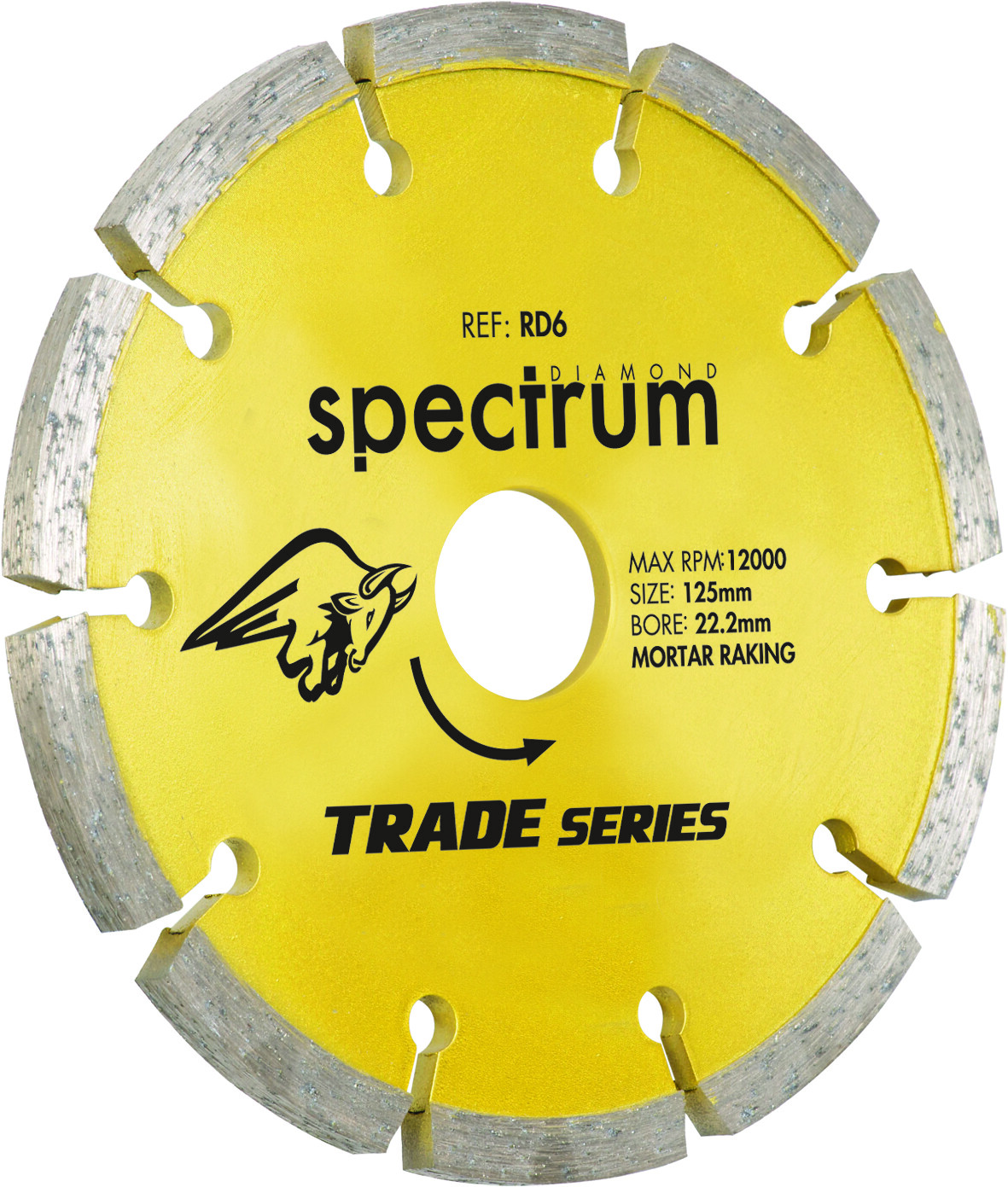 Ox RD6-115/22.23mm Spectrum Plus Diamond Blade – Mortar Raking Twinpack - Image 2
