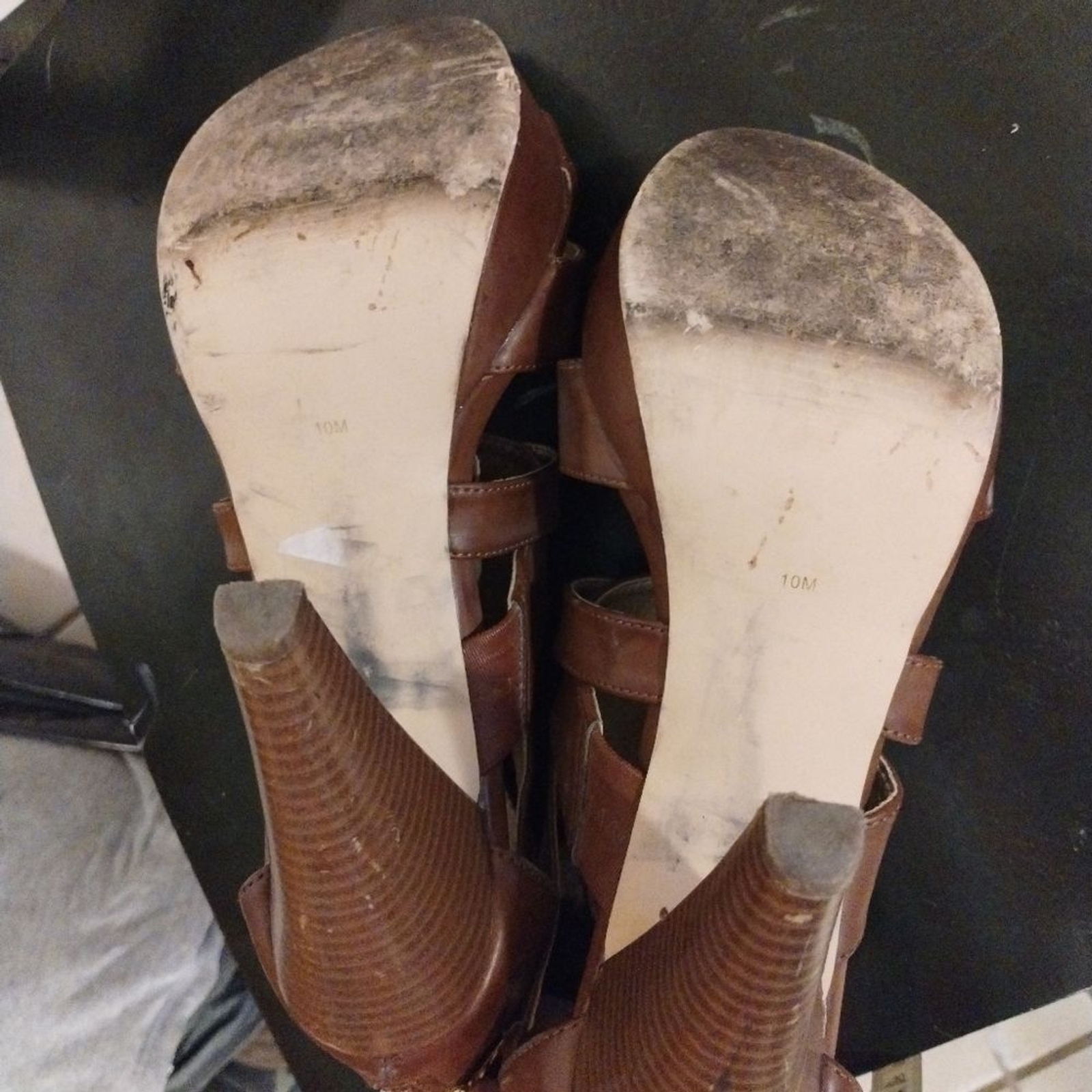 G by Guess brown Dixie platforms - image 4