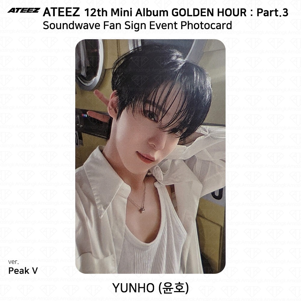 ATEEZ 12th Mini Golden Hour Part.3 Soundwave Fan Sign Event