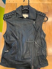 Elizabeth & James Jet Biker Waistcoat