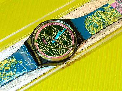 Swatch von 1991 - THE GLOBE - GB137 - NEU & OVP 