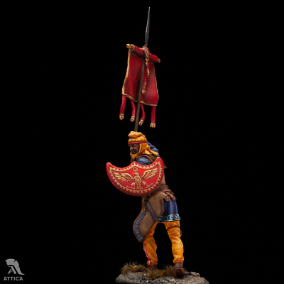 Soldat Templier 54 Mm Peint – Romeo Models – Niveau Musée – Attica Miniatures