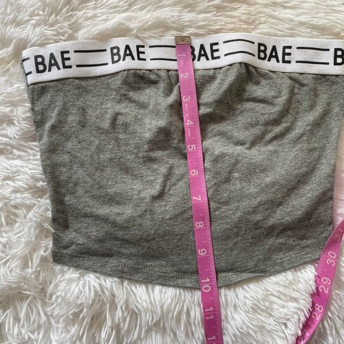 Bozzolo Röhrentop Bae bedrucktes dehnbares Röhrentop für Damen - grau - Small - NEU - Bild 11 von 12