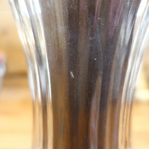 Vase 4088-A Hobnail Diamond Fluted 8½ in. Glass Hoosier - Swanky Barn - Picture 10 of 12