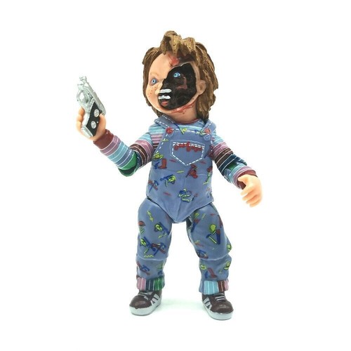 NECA Chucky Good Guy Doll Child's Play Ultimate 4" Action Figure Model Toys NEW - Picture 6 of 16