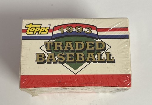 1993 Topps Baseball “Traded” Series -Complete Set 132 + 22 Team USA Cards-SEALED - Picture 2 of 3
