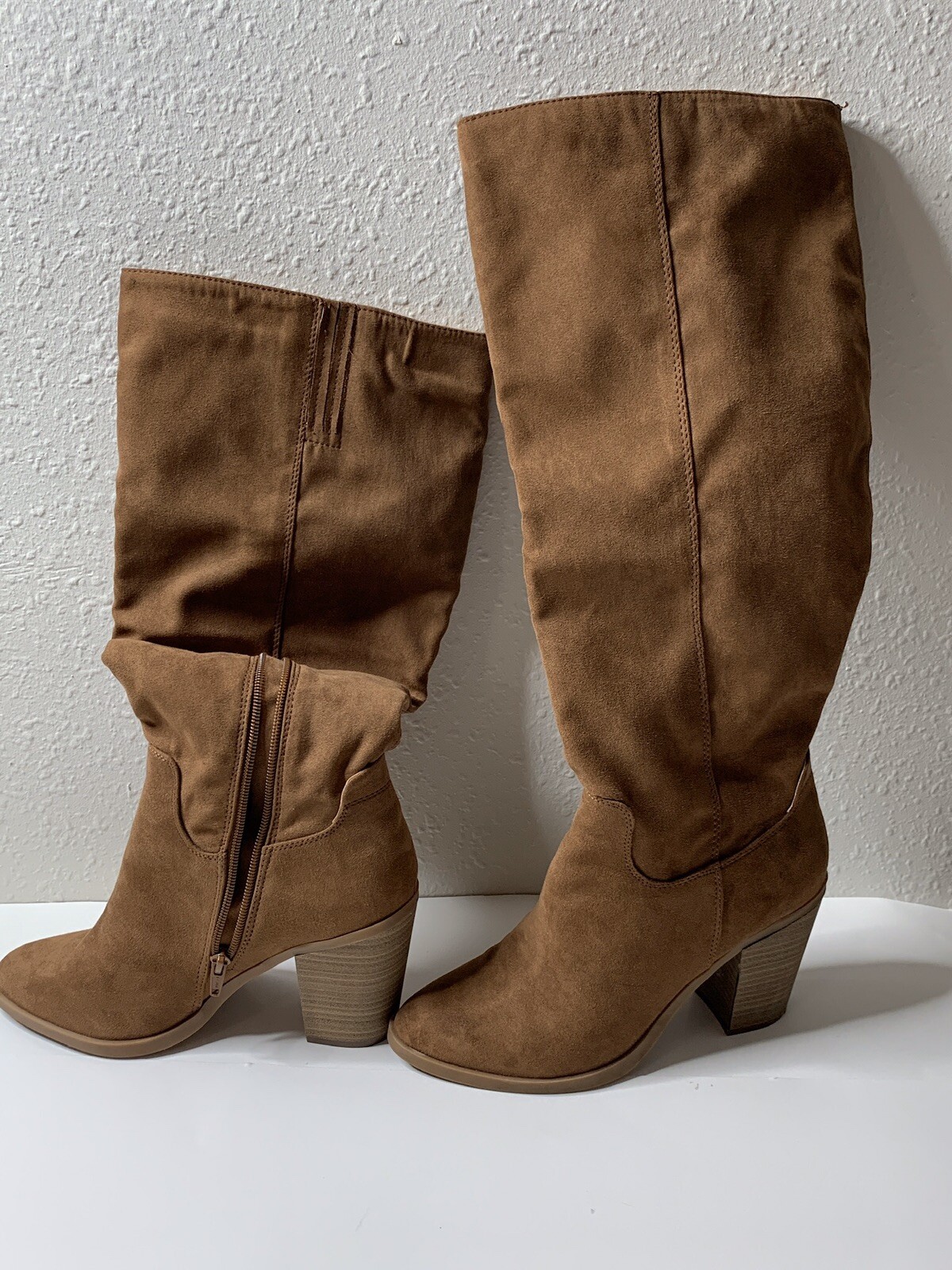 Express Brown Suede Boots