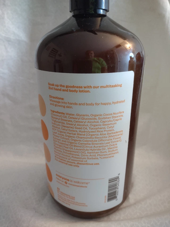 Loción Everyone for Every Body cítrica y menta 32 oz. *NUEVO* *ENVÍO GRATUITO* Foto 2 de 3