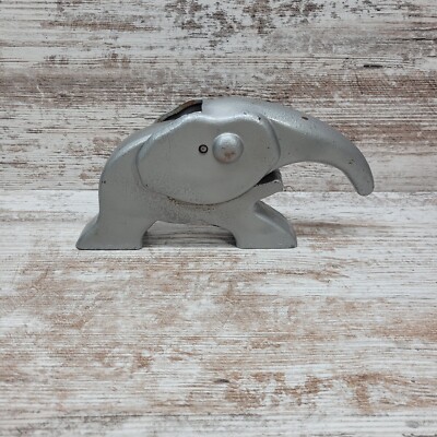 1930s VINDEX ART DECO CAST IRON ELEPHANT NUT CRACKER VTG 