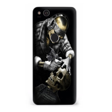 Google Pixel 2 Skins Decal Wrap Skeleton tattooer