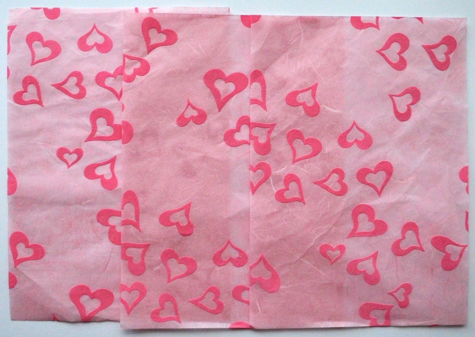 5 Stück Pink Bellezza Papier 210mm x 150mm Neu