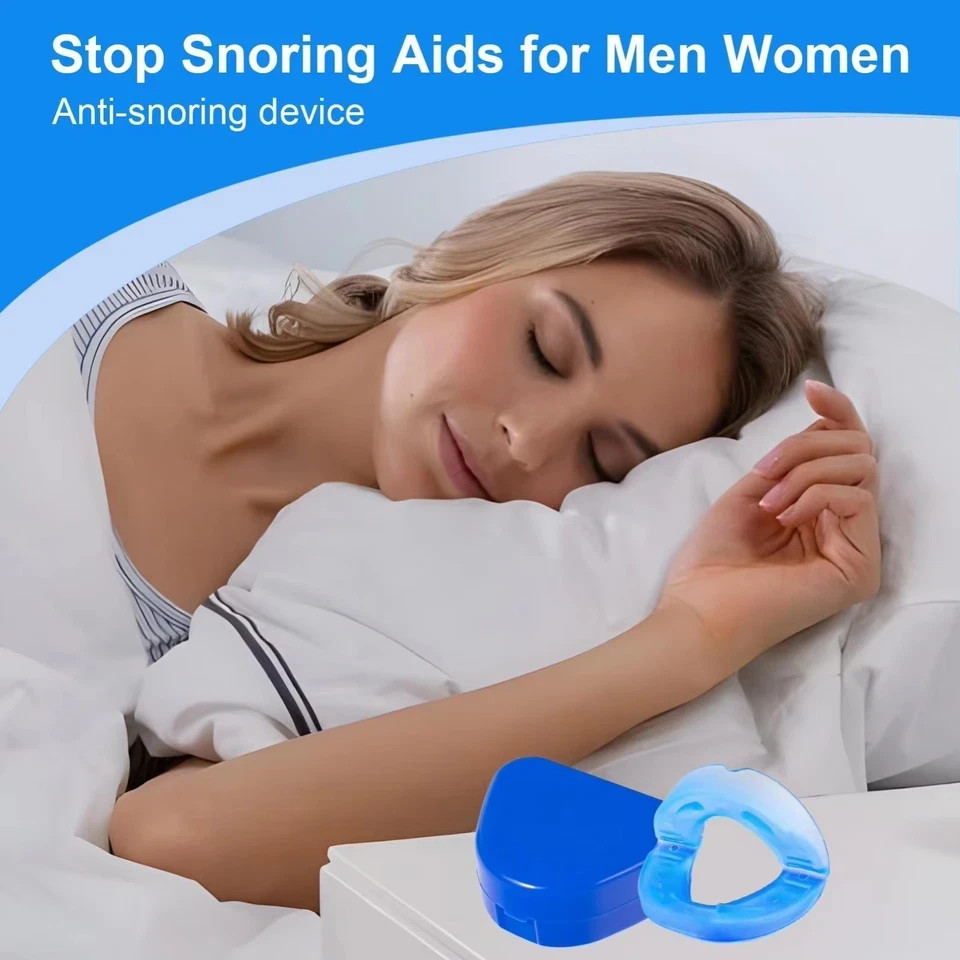 Honex Anti Snoring Mouthpiece Reduce Snoring Aid, Snore Solution For Comfort