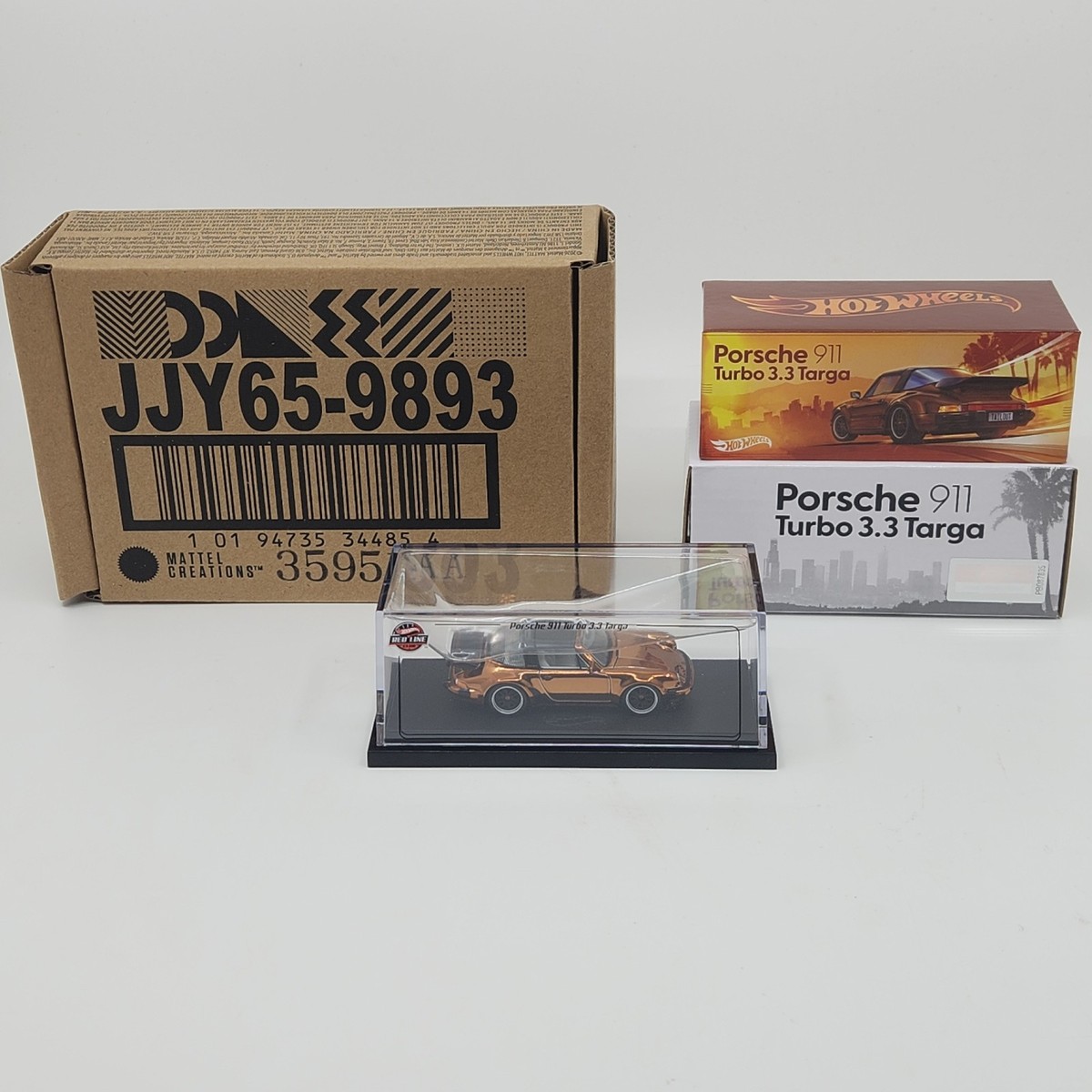 2026 Hot Wheels RLC '88 Porsche 911 Turbo 3.3 Targa Red Line Club
