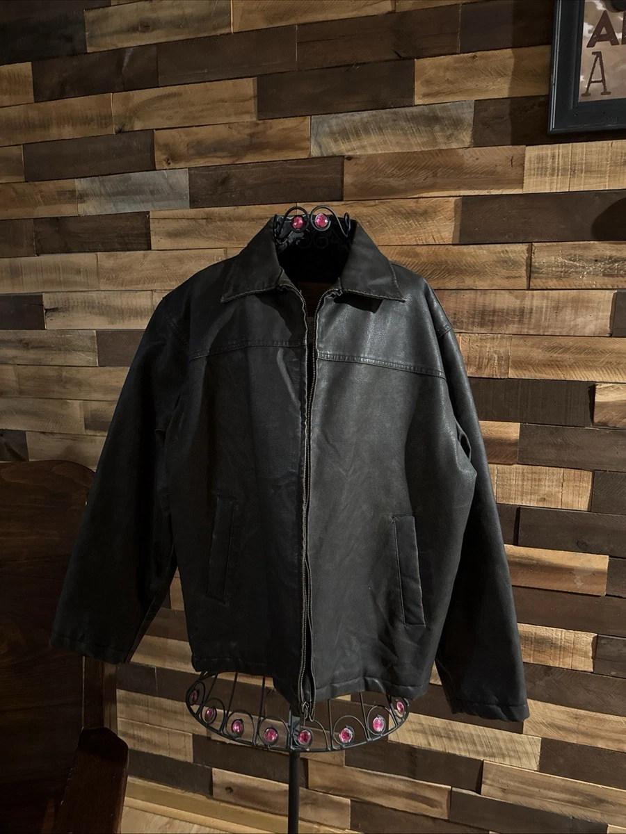 AriZona Faux Leather Outer Shell Brown Coats, Jackets & Vests for