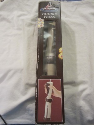 Hershey's Kisses Cookie Press in Box , Discs & Tips