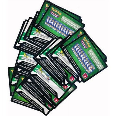 Pokemon Online TCG Code Card (1) Sent Through Ebay Messages Random Assortment