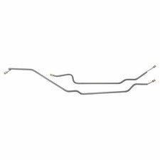 Rear Axle Brake Lines Drum 1967-74 Nova Ventura Apollo Omega Oe Steel 2pc Rear Axle Brake Lines Drum 1967-74 Nova Ventura Apollo Omega Oe Steel 2pc
