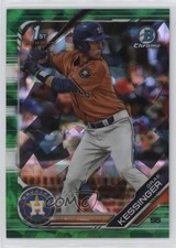 2019 Bowman Chrome Draft Sapphire Edition Green 28/50 Grae Kessinger 18n6