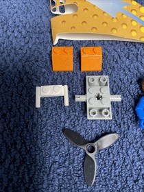 LEGO Jack Stone 4612 Super Glider 100% Complete Good Shape