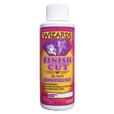 Wizards 11046 Finish Cut High-Gloss One Step Compound (4 oz.)