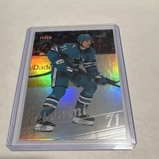 Upper Deck 2025-26 Fleer Ultra Macklin Celebrini Rainbow Foil #109 Sharks