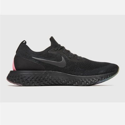 Nike Epic React Flyknit Be True Sneaker AR3772-001 Black Pink Blast-Purple Pulse