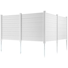 Uimoso Outdoor Privacy Screens 50" W x 50" H Air Conditioner Fence 4 Panels