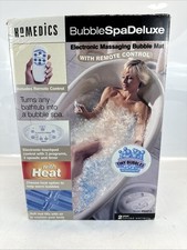 Homedics BMAT-2 Electric Bubble Bathtub Spa Deluxe Massaging Heat w/ Remote NEW