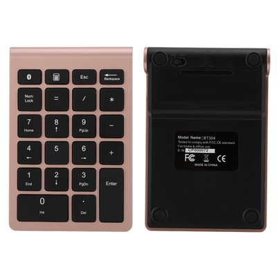BT304 22 Tasten Numerisches Keypad Wireless Mini Keyboard Kompatibel Mit
