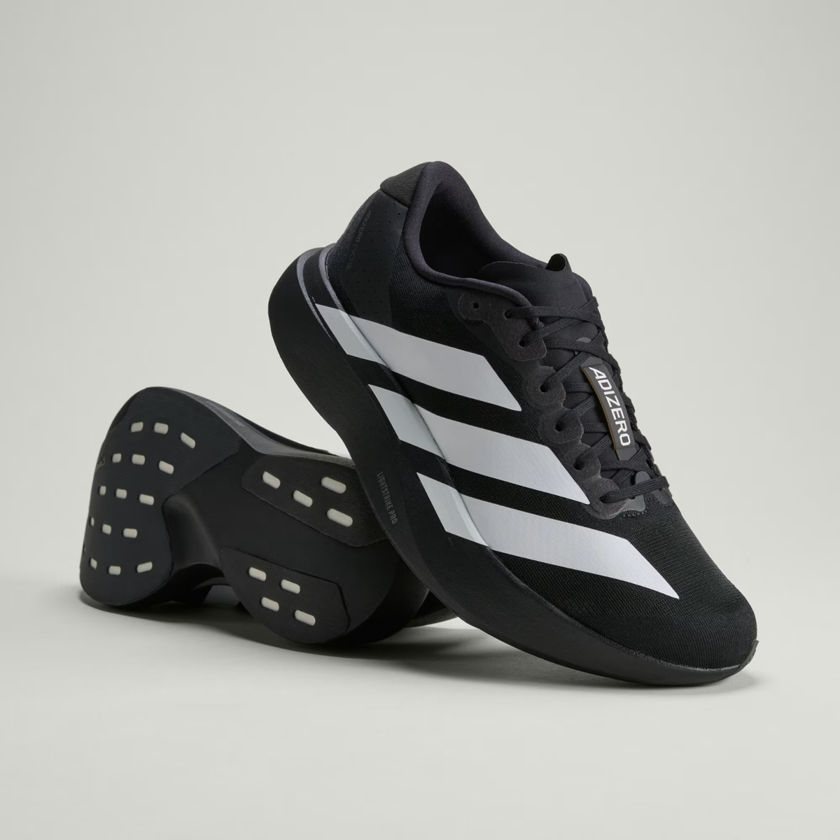 Size 9.5 - Adidas Adizero Evo SL Black White for sale online | eBay