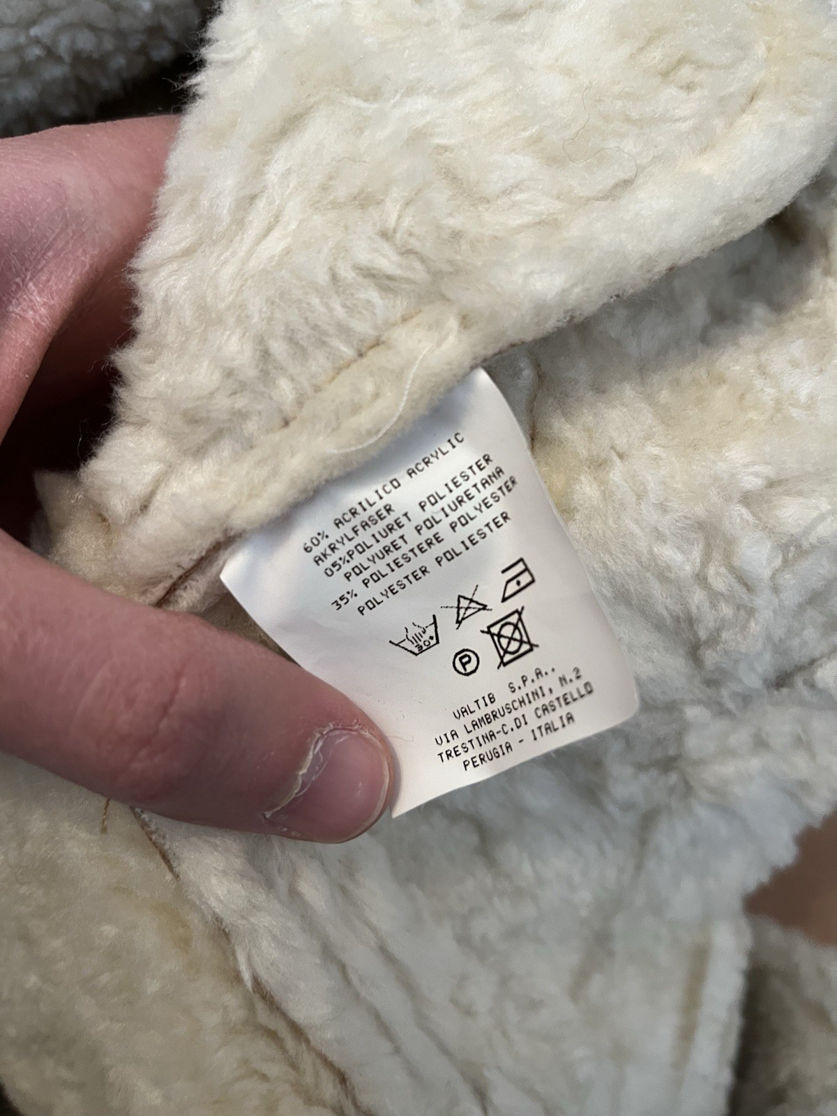 Vtg Gianfranco Ferré Shearling Patchwork Penny La… - image 5