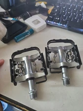 Exustar dual use ('triple interface') platform pedal E-PM86