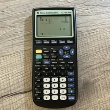 Texas Instruments TI-83 Handheld Graphing Calculator Needs Screen Replaced