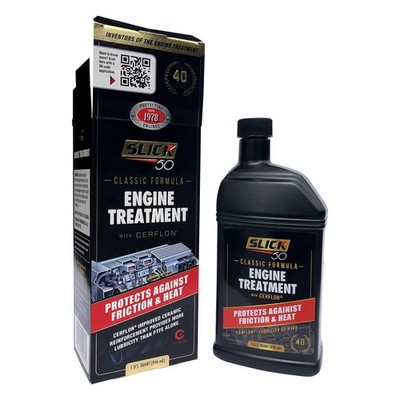 Slick 50 Original Engine Treatment | 32 oz., Single 32 Fl. Amber 