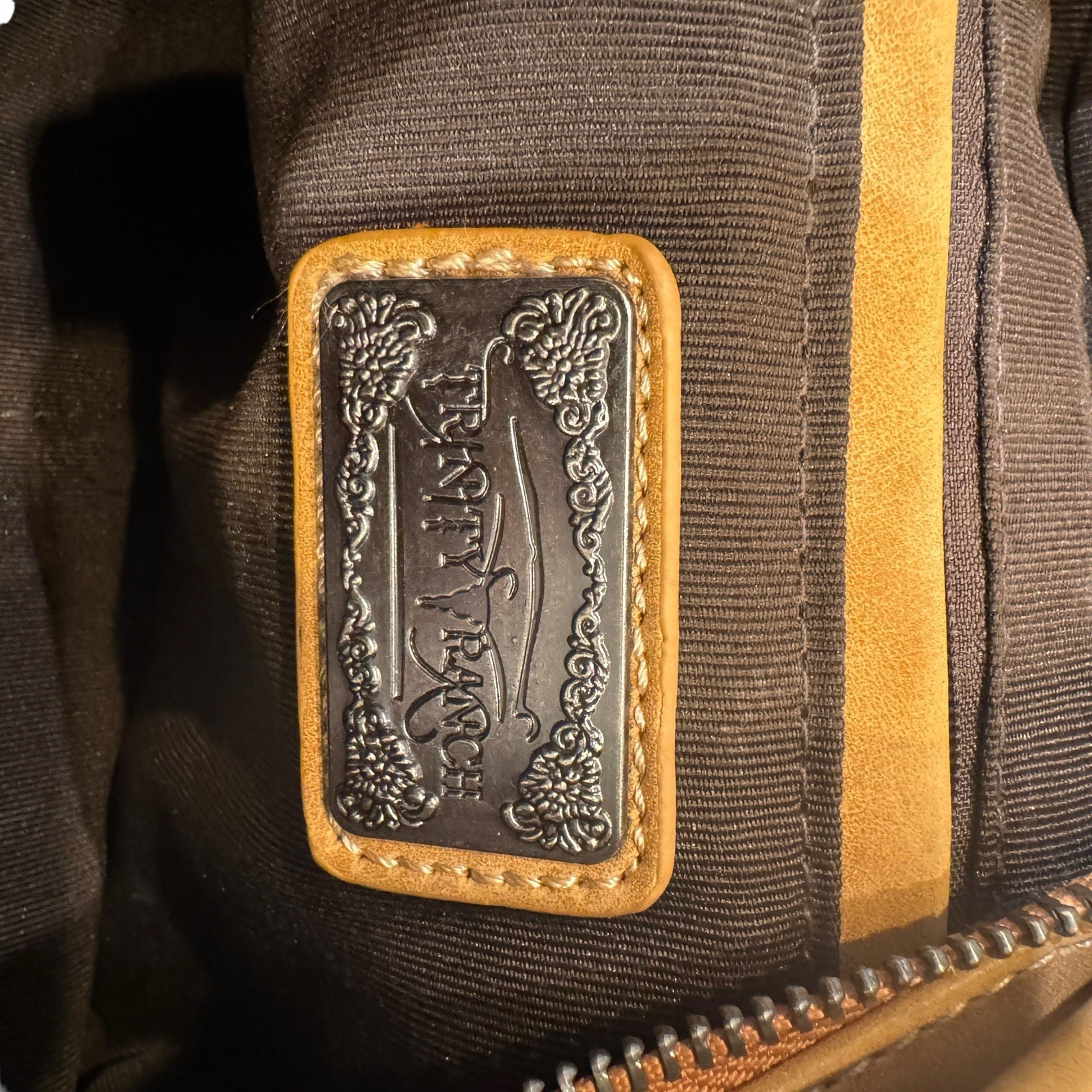 Trinity Ranch Tooled Collection Embossed Carmel C… - image 3