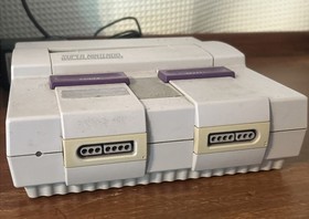 Nintendo SNES Bundle - Yoshi's Island & Super Mario World & Rare Vintage NES Bag