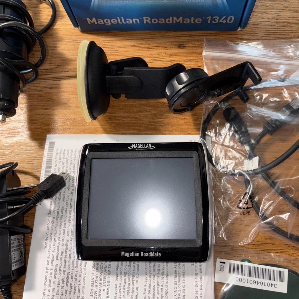 Magellan RoadMate 1340 GPS.  Tested Works! - Image 4 of 4