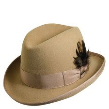 Scala Classico Men's Felt Homburg Hat