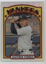 2021 Topps Heritage Chrome Refractor 353/572 Gleyber Torres #291 0z4u