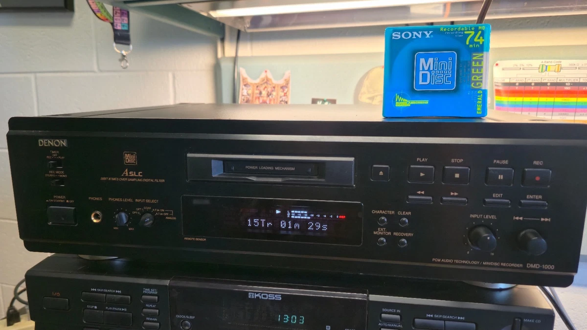 Denon MiniDisc Recorder Home Audio MiniDisc Decks for sale | eBay