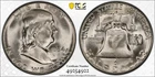 1954-S PCGS MS66+ GOLD Shield Holder Franklin Half Dollar
