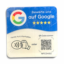 Google Review NFC QR Code RFID Card/Badge Contactless Model NFC0492