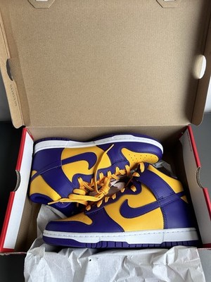 Nike Dunk Hi Retro Prurple Court Lakers