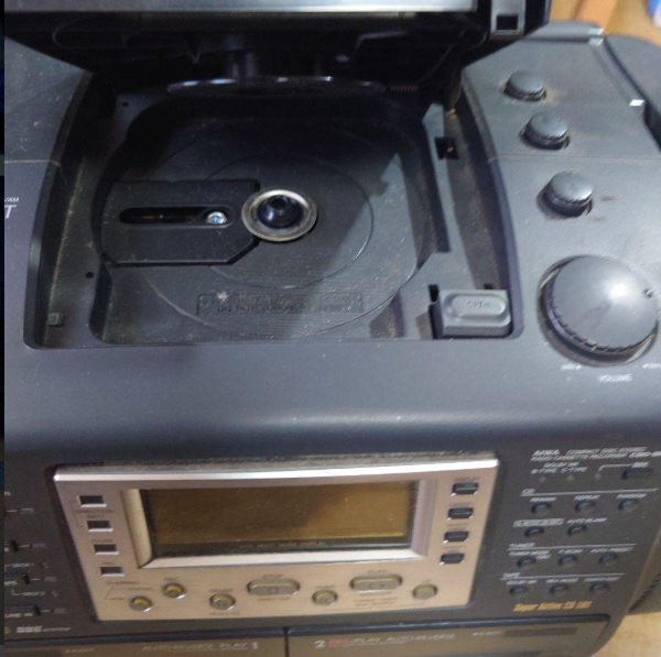 AIWA STRASSER CSD-SR8 Boombox Bluetooth CD Radio Cassette Player